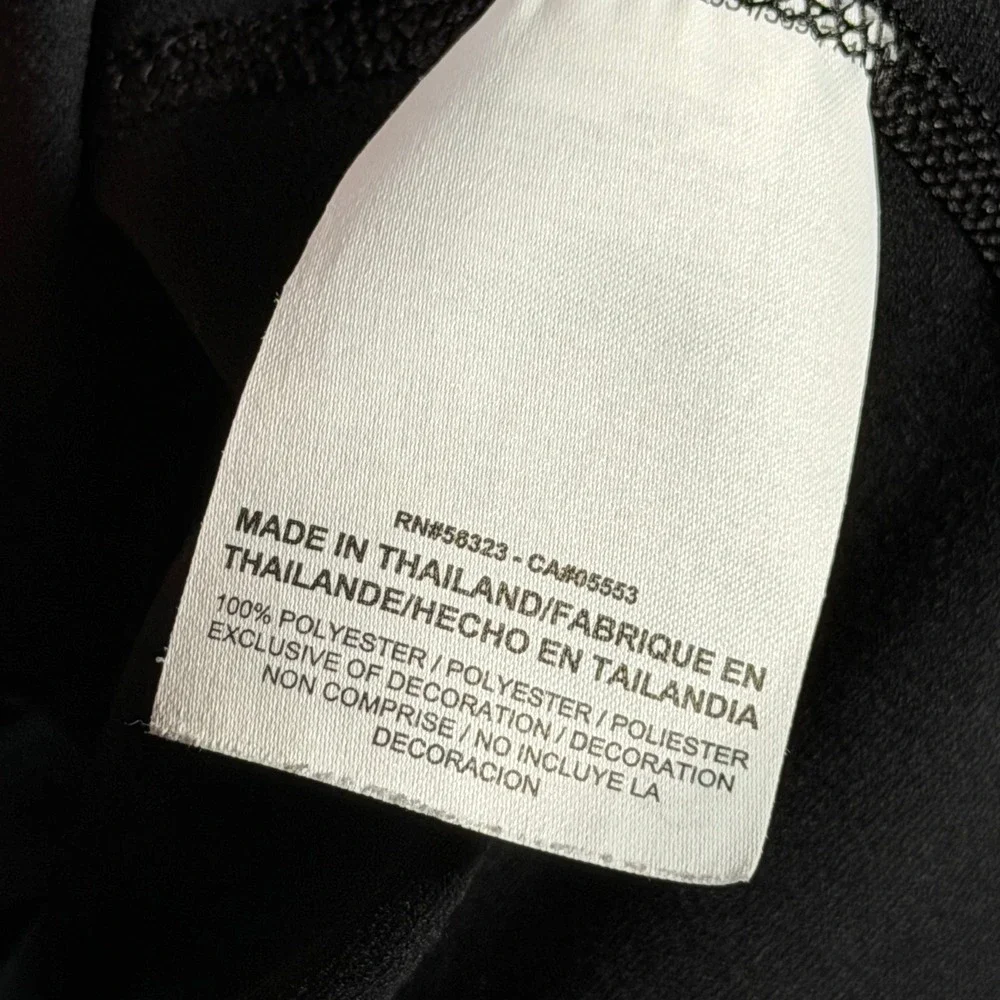 Nike Running Dri-FIT Mens Black 1/4 Zip Pullover Thumbholes 856827-010 Large